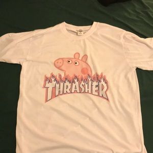 RARE- Peppa the Pig Thrasher Tee